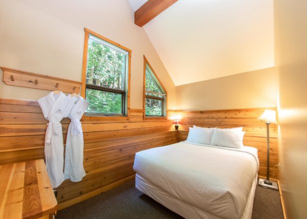 Picture of two-bedroom chalet bedroom