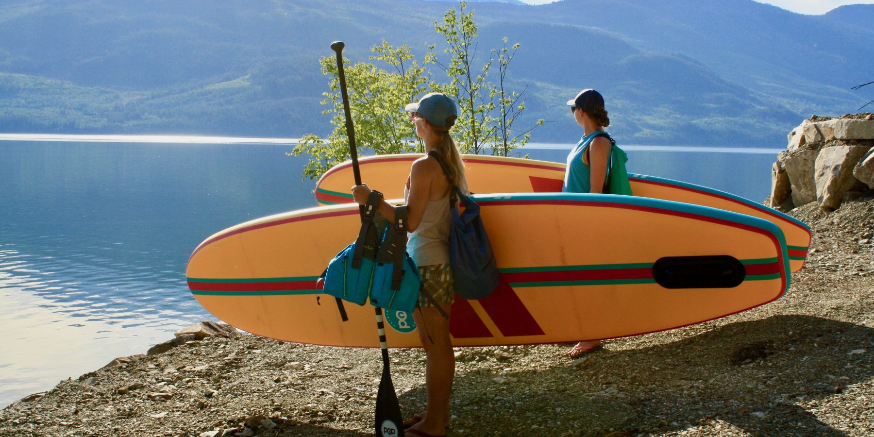 paddle boarding yoga