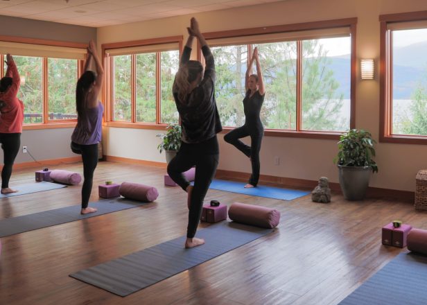 Yoga in Nakusp, Halcyon Hot Springs